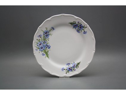 Talíř mělký 25cm Verona Chrpy CBB č. 1