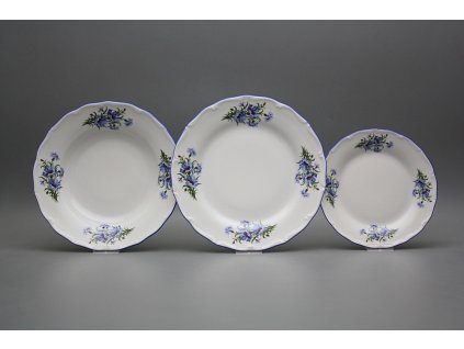 Talířová souprava Verona Chrpy 24dílná EAL č. 1