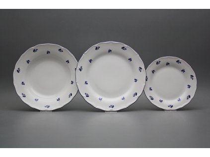 Talířová souprava Verona Luční kvítí Házenky 24dílná AML č. 1