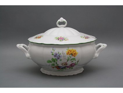 Mísa polévková 2,5l Verona Míšeňská kytice ZL č. 1