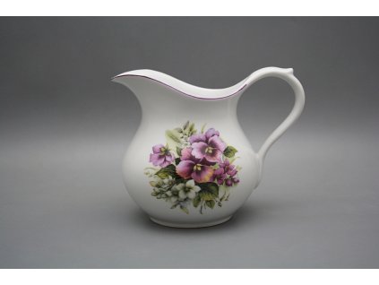 Džbán baňatý 1,2l Macešky FL č. 1