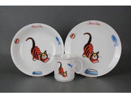 31523 detska jidelni souprava crafty cat