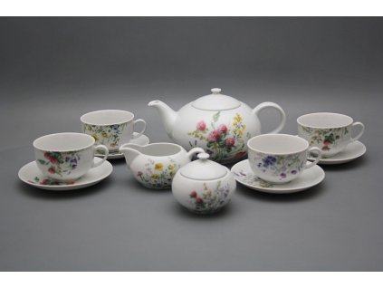 Čajová souprava Opal Kvetoucí louka 15dílná HBB č. 1