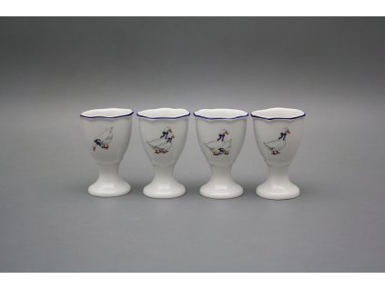 Kalíšek na vejce Rokoko Husy ML č. 1