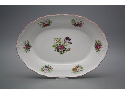 Ovál 32cm Verona Míšeňská kytice FCL č. 1