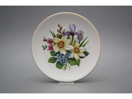 Talíř Narcisky bílé GL č. 1