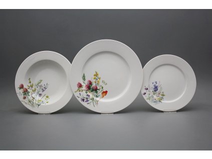 Talířová souprava Nina Kvetoucí louka 36dílná HBB č. 1