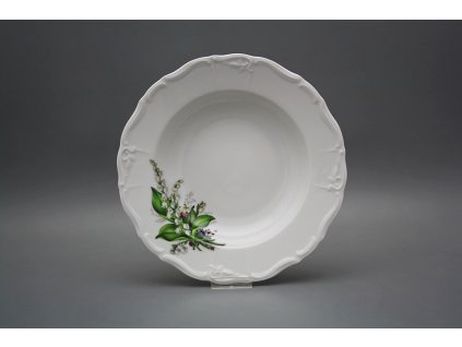 Talíř hluboký 23cm Marie Louise Konvalinky HBB č. 1