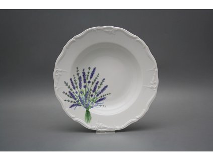 Talíř hluboký 23cm Marie Louise Levandule HBB č. 1