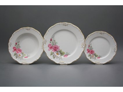 Talířová souprava Marie Louise Radost 12dílná HGL Lux č. 1