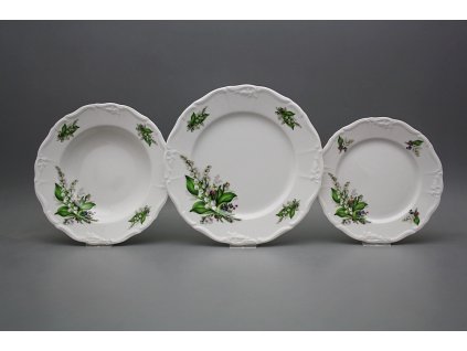 Talířová souprava Marie Louise Konvalinky 36dílná EBB č. 1