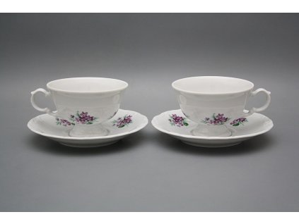 Čajové šapo 0,16l Marie Louise Viola s mašlí BB č. 1