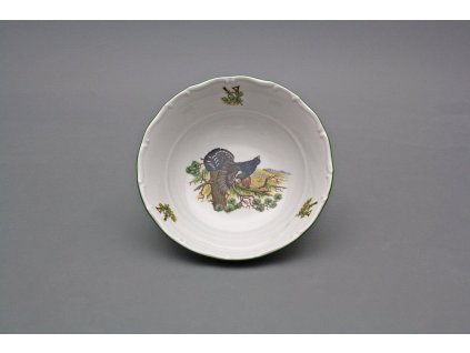 Miska kompotová 17cm Verona Tetřev na stromě GZL č. 1