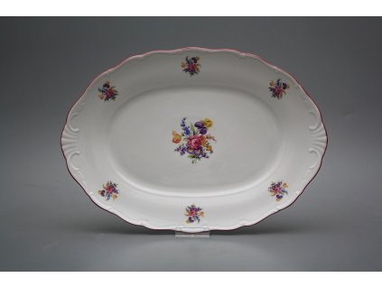 Ovál 32cm Verona Kytice s kosatcem FRL č. 1