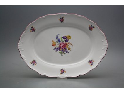 Ovál 36cm Verona Kytice s kosatcem FRL č. 1