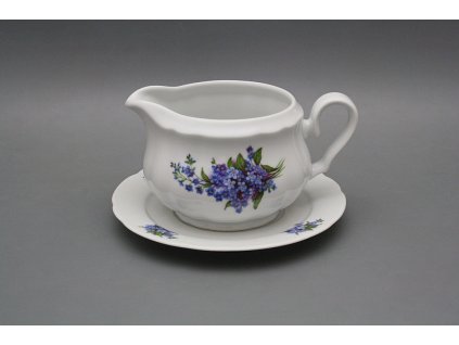 Omáčník 0,5l s podstavcem Rose Pomněnky BB č. 1