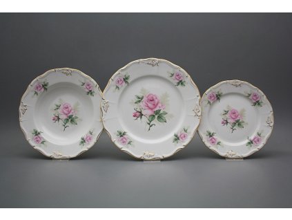 Talířová souprava Marie Louise Claremont 12dílná GGL Lux č. 1