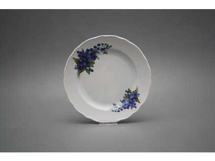 Talíř dezertní 19cm Rokoko Pomněnky DBB č. 1