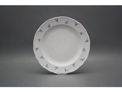 Talíř mělký 24cm Rokoko Pomněnky Házenky ABB č. 1