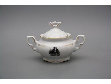 Cukřenka 0,4l Marie Louise Rokokové panenky GL č. 1