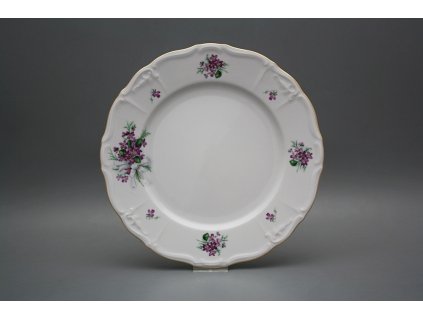 Talíř mělký 27cm Marie Louise Viola s mašlí KGL č. 1
