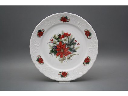 Talíř mělký 26cm Opera Winter Bouquet FBB č. 1
