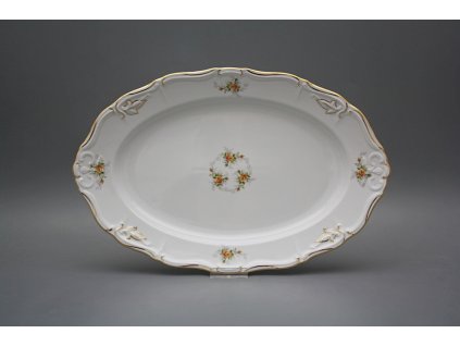 Ovál 32cm Marie Louise Čajové růžičky GGL Lux č. 1