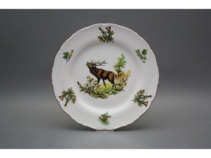 Talíř mělký 25cm Ofélie Jelen řvoucí FHL č. 1