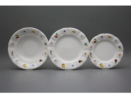 Talířová souprava Benedikt Classic Fruits 12dílná ABB č. 1