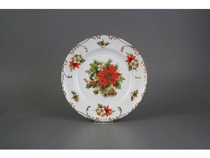 Talíř dezertní 19,5cm Opera Vánoční hvězda FGL Lux č. 1