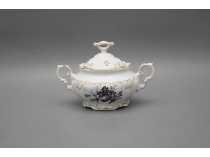 Cukřenka 0,4l Marie Louise Viola s mašlí GL LUX č. 1