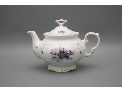 Čajová konvice 1,2l Marie Louise Viola s mašlí GL LUX č. 1