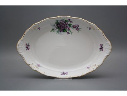 Koš na chléb Marie Louise Viola s mašlí KGL LUX č. 1