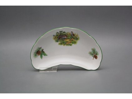 Miska na kosti 19cm Rokoko Pernatá zvěř ZL č. 1