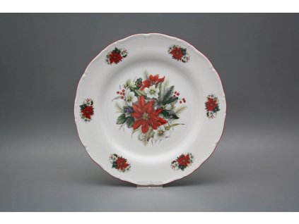 Talíř mělký 25cm Ofélie Winter Bouquet FCL č. 1
