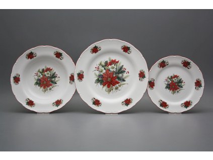 Talířová souprava Ofélie Winter Bouquet 24dílná FCL č. 1