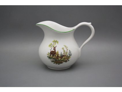 Džbán baňatý 1,2l Vysoká zvěř ZL č. 1