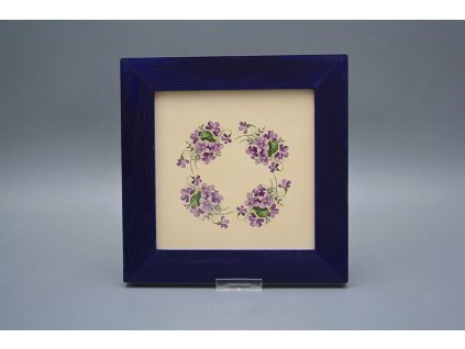 Obrázek 20x20cm Fialky eMOB č. 1