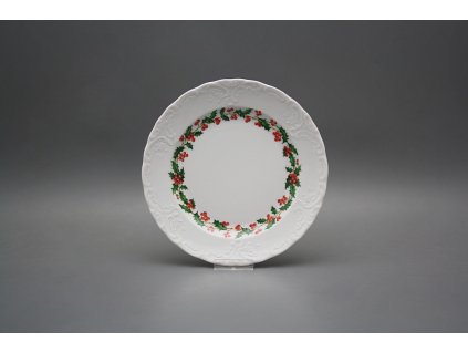 Talíř dezertní 19,5cm Opera Vánoční Cesmína KBB č. 1