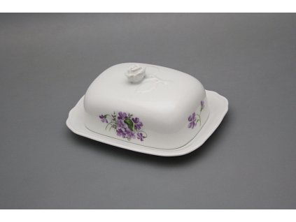 Máslenka hranatá malá Rokoko Fialky BB č. 1