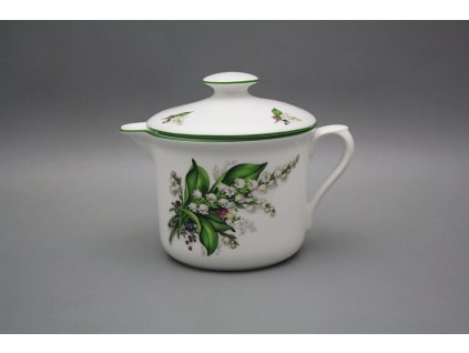 Hrnek Vařák velký s hubičkou a víčkem Konvalinky ZL č. 1