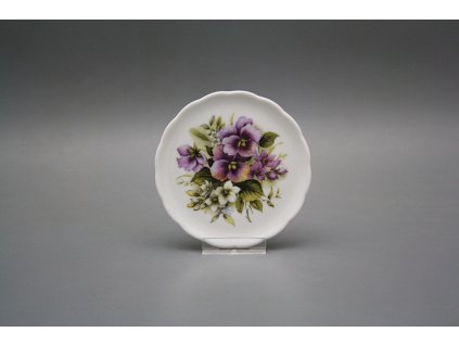 Podložka pod sklenici 10cm Rokoko Macešky BB č. 1