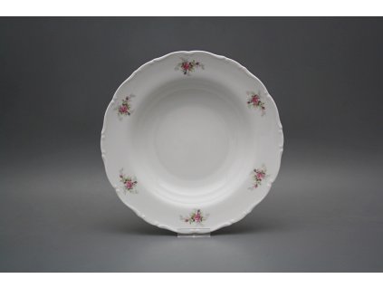 Talíř hluboký 23cm Ofélie Růžičky růžové ABB č. 1