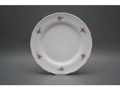 Talíř mělký 25cm Ofélie Růžičky růžové ABB č. 1