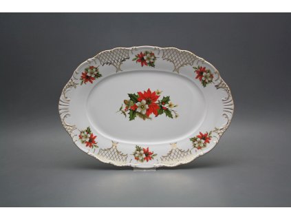 Ovál 32cm Verona Vánoční hvězda FGL LUX č. 1