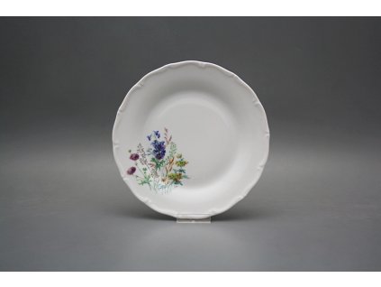Talíř dezertní 19cm Verona Kvetoucí louka motiv D HBB č. 1
