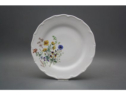 Talíř mělký 25cm Verona Kvetoucí louka motiv B HBB č. 1