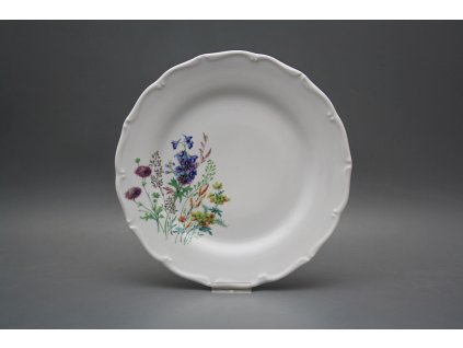 Talíř mělký 25cm Verona Kvetoucí louka motiv D HBB č. 1