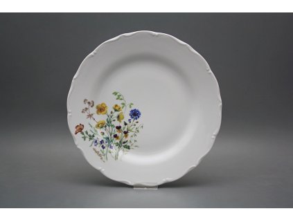 Talíř mělký 28cm Verona Kvetoucí louka motiv B HBB č. 1