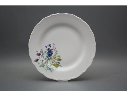 Talíř mělký 28cm Verona Kvetoucí louka motiv D HBB č. 1